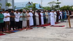 Sholat Idul Fitri 1446 H di Mako Lanal Dumai, Momentum Untuk Memperkuat Kekeluargaan dan Keimanan